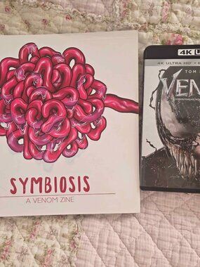 Venom blu-ray and Venom x Eddie Zine